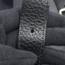 将图像加载到图库查看器中，GUCCI Soho Drawstring BagBackpack Black368587 493075 Leather
