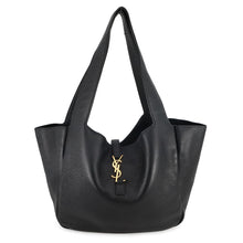 Load image into Gallery viewer, SAINT LAURENT PARIS LE 5-7 BEA Tote Black763435AADUU1000 Soft Deer Leather
