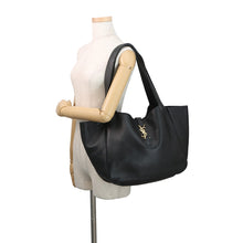 Load image into Gallery viewer, SAINT LAURENT PARIS LE 5-7 BEA Tote Black763435AADUU1000 Soft Deer Leather
