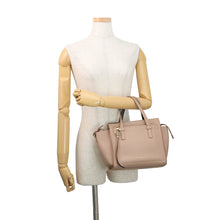 将图像加载到图库查看器中，Ferragamo Amy Gancini 2-way Shoulder Bag Jasmin Flower21F478 Leather
