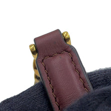 Load image into Gallery viewer, Ferragamo Gancini Shoulder Bag Wine21I013 724605 Leather
