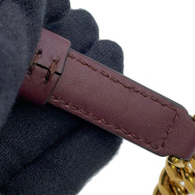 Load image into Gallery viewer, Ferragamo Gancini Shoulder Bag Wine21I013 724605 Leather

