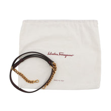 Load image into Gallery viewer, Ferragamo Gancini Shoulder Bag Wine21I013 724605 Leather
