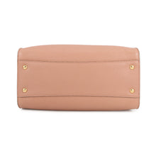 Load image into Gallery viewer, Ferragamo Amy Gancini Tote Bag Pink/Gold21F216 Leather
