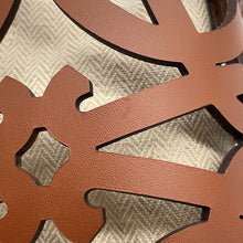 Load image into Gallery viewer, LOEWE Anagram Cutout Shoulder Bag BrownC922Y62X07 Leather Canvas
