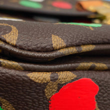 将图像加载到图库查看器中，LOUIS VUITTON LVxYK Pochette Metis Brown/MulticolorM46384 Monogram Painted Dot Size MM
