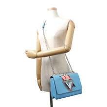 将图像加载到图库查看器中，LOUIS VUITTON Twist Light Blue/MulticolorM41866 Epi Leather Size MM
