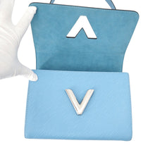 将图像加载到图库查看器中，LOUIS VUITTON Twist Light Blue/MulticolorM41866 Epi Leather Size MM
