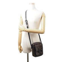 Load image into Gallery viewer, LOUIS VUITTON Christopher wearable wallet NoirM69404 Monogram Macassar Canvas
