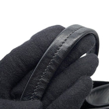 Load image into Gallery viewer, PRADA Embossed Triangle 2-Way Tote Black1BG382 Leather
