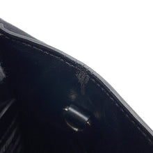 Load image into Gallery viewer, PRADA Embossed Triangle 2-Way Tote Black1BG382 Leather
