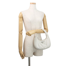 Load image into Gallery viewer, PRADA Nappa Handbag White1BA384 Leather
