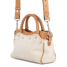 Load image into Gallery viewer, BALENCIAGA Belhara Brown/Natural419993 9260 Leather Canvas
