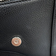 将图像加载到图库查看器中，Dior Saddle Crossbody Bag Black Leather
