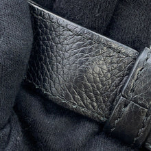 将图像加载到图库查看器中，Dior Saddle Crossbody Bag Black Leather

