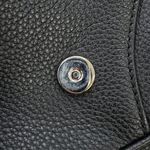 将图像加载到图库查看器中，Dior Saddle Crossbody Bag Black Leather
