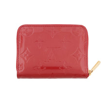 将图像加载到图库查看器中，LOUIS VUITTON Zippy Coin Purse Pomme DamourM93608 Monogram Vernis Leather
