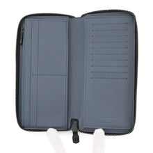 将图像加载到图库查看器中，LOUIS VUITTON Zippy wallet Vertical NavyM80423 Monogram Shadow
