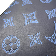 将图像加载到图库查看器中，LOUIS VUITTON Zippy wallet Vertical NavyM80423 Monogram Shadow
