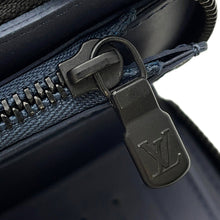 将图像加载到图库查看器中，LOUIS VUITTON Zippy wallet Vertical NavyM80423 Monogram Shadow
