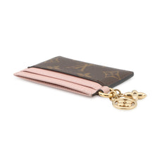 将图像加载到图库查看器中，LOUIS VUITTON Card Case Porto Carte LV Bag Charm Rose BallerineM82739 Monogram
