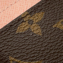 将图像加载到图库查看器中，LOUIS VUITTON Card Case Porto Carte LV Bag Charm Rose BallerineM82739 Monogram
