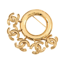 Load image into Gallery viewer, CHANEL 5-piece CC Logo Brooch Metal
