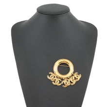 Load image into Gallery viewer, CHANEL 5-piece CC Logo Brooch Metal
