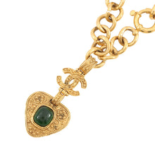 将图像加载到图库查看器中，CHANEL Gripoa CC Logo Necklace Metal color Stone
