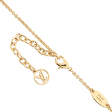 Load image into Gallery viewer, LOUIS VUITTON LV Flora Gram NecklaceM00981 Gold Plated Resin
