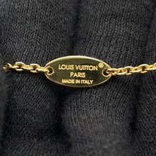 Load image into Gallery viewer, LOUIS VUITTON LV Flora Gram NecklaceM00981 Gold Plated Resin

