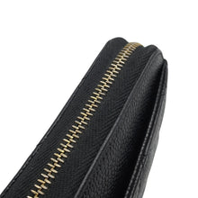 Load image into Gallery viewer, CHANEL Matelasse Classic Long Zip Wallet BlackA50097 Caviar Leather
