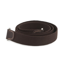 Load image into Gallery viewer, HERMES Garden Party Strap Marron Leather Canvas
