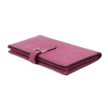 Load image into Gallery viewer, HERMES Beansufla Rose Purple Epsom
