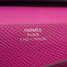 Load image into Gallery viewer, HERMES Beansufla Rose Purple Epsom

