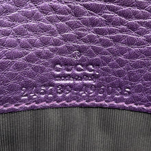 Load image into Gallery viewer, GUCCI Continental wallet Purple245739 496085 Leather
