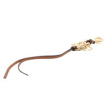 Load image into Gallery viewer, LOEWE Anagram Key Ring TanC821232X01 Calf Leather
