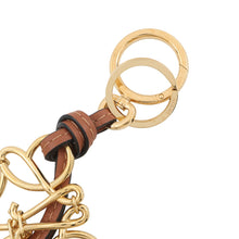 Load image into Gallery viewer, LOEWE Anagram Key Ring TanC821232X01 Calf Leather
