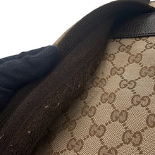 将图像加载到图库查看器中，GUCCI GG Canvas Backpack Beige/Brown449906 493075 GG Canvas Leather
