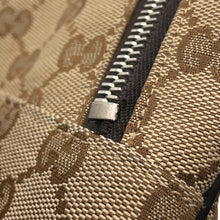 将图像加载到图库查看器中，GUCCI GG Canvas Backpack Beige/Brown449906 493075 GG Canvas Leather
