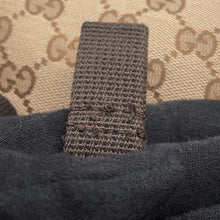 将图像加载到图库查看器中，GUCCI GG Canvas Backpack Beige/Brown449906 493075 GG Canvas Leather
