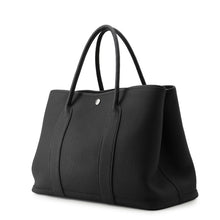 Load image into Gallery viewer, HERMES Garden Party Black Negonda Leather Size PM
