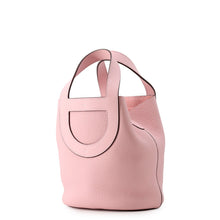Load image into Gallery viewer, HERMES in-the-loop Tote Bag Rose Sakura Taurillon Clemence Swift Leather Size 18
