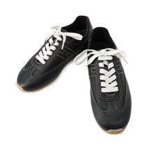 将图像加载到图库查看器中，HERMES Sneakers 《Master》 BlackH261881ZH01390 Veau Souple Size 35
