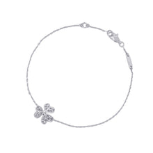 将图像加载到图库查看器中，Van Cleef &amp; Arpels Frivole Bracelet mini model Size MiniVCARP3W200 18K White Gold
