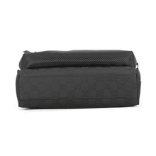 将图像加载到图库查看器中，GUCCI Cross Body Bag Black816820 GGNylon Size Medium
