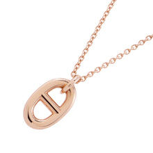 Load image into Gallery viewer, HERMES Chaine d'Ancre Farandole Necklace Size PM 18K Pink Gold
