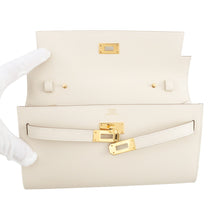 Load image into Gallery viewer, HERMES Kelly wallet long to go Craie Epsom

