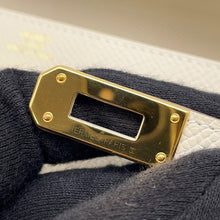Load image into Gallery viewer, HERMES Kelly wallet long to go Craie Epsom
