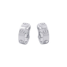 Load image into Gallery viewer, CARTIER Love earringsB8022400 18K White Gold

